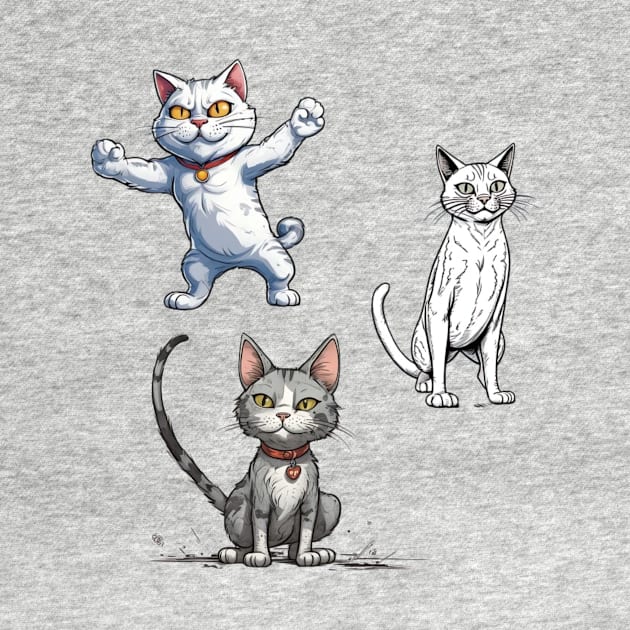 Strong independent cats by Tee Shop